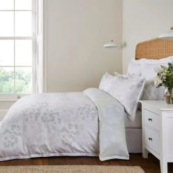 Best Sale ⌛ Dorma Dorma Daylesford Green 100% Cotton Duvet Cover and Pillowcase Set 👏 -Dunelm Online Shop 30748145 alt02