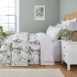 Promo 🌟 Dorma Dorma Botanical Garden 100% Cotton Bedspread ❤️ -Dunelm Online Shop 30748170 alt02