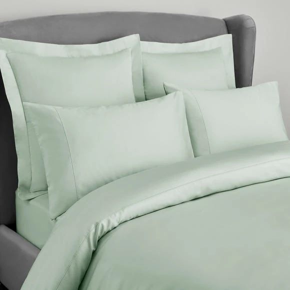 Brand new β Dorma Dorma 300 Thread Count 100% Cotton Sateen Plain Green Duvet Cover π 3 Brand new β Dorma Dorma 300 Thread Count 100% Cotton Sateen Plain Green Duvet Cover π - Image 3