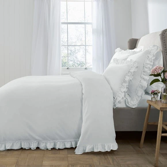 Flash Sale ✔️ Dorma Purity Dorma Purity Cavendish Duvet Cover and Pillowcase Set ⌛ 2 Flash Sale ✔️ Dorma Purity Dorma Purity Cavendish Duvet Cover and Pillowcase Set ⌛ - Image 2