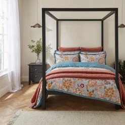 New ✨ Dorma Dorma Samira 100% Cotton Duvet Cover and Pillowcase Set ❤️ -Dunelm Online Shop 30752404 alt04