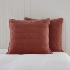 Best deal 🎁 Dorma Dorma Adeena Terracotta Continental Pillowcase 🔔