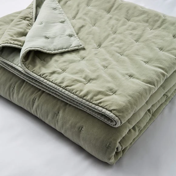 Discount ✨ Dorma Dorma Adeena Sage Bedspread 🎁 2 Discount ✨ Dorma Dorma Adeena Sage Bedspread 🎁 - Image 2
