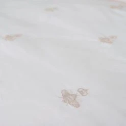 Coupon 🤩 Dorma Dorma Bee Embroidery 100% Cotton Duvet Cover and Pillowcase Set ⌛ -Dunelm Online Shop 30755635 alt02