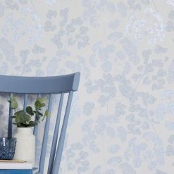 Best Pirce ⌛ Dorma Dorma Daylesford Blue Wallpaper ⭐ -Dunelm Online Shop 30759976 alt04