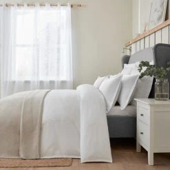 Coupon π Dorma Purity Dorma Purity Tetbury 100% Cotton Duvet Cover and Pillowcase Set 𧨠8 Coupon π Dorma Purity Dorma Purity Tetbury 100% Cotton Duvet Cover and Pillowcase Set 𧨠-Dunelm Online Shop 30762789 alt02