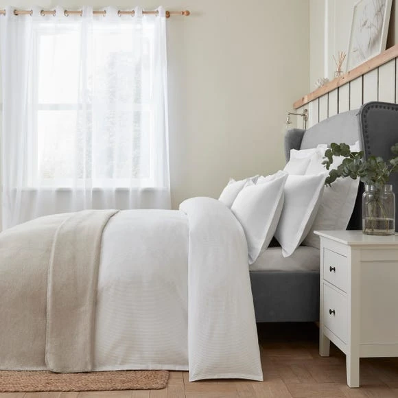 Coupon π Dorma Purity Dorma Purity Tetbury 100% Cotton Duvet Cover and Pillowcase Set 𧨠3 Coupon π Dorma Purity Dorma Purity Tetbury 100% Cotton Duvet Cover and Pillowcase Set 𧨠- Image 3