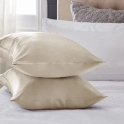 New 🛒 Dorma Dorma Champagne Silk Pillowcase 🔥