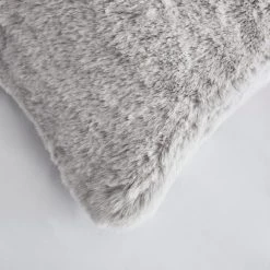 Wholesale ⭐ Dorma Purity Dorma Purity Faux Fur Grey Boudoir Cushion 😍 -Dunelm Online Shop 30766302 alt02
