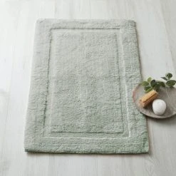 Brand new 😍 Dorma Dorma Sumptuously Soft Grey Green Bath Mat ✔️