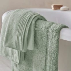 Brand new 😍 Dorma Dorma Sumptuously Soft Grey Green Bath Mat ✔️ -Dunelm Online Shop 30766503 alt02