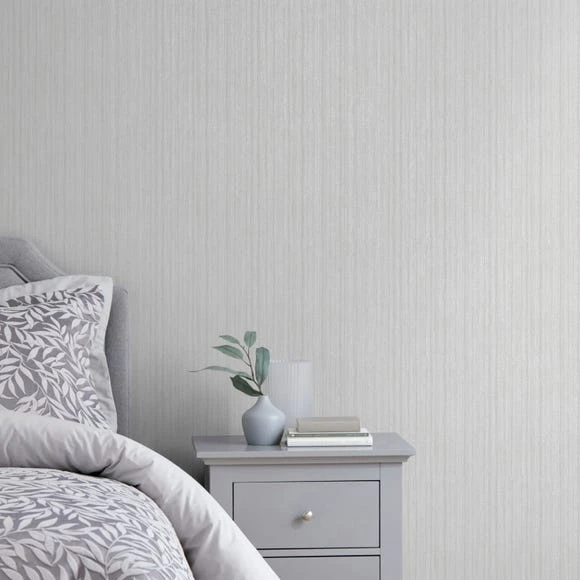 Hot Sale 👏 Dorma Dorma Plain Silver Wallpaper ✨ 1 Hot Sale 👏 Dorma Dorma Plain Silver Wallpaper ✨
