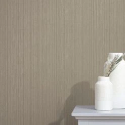 Top 10 💯 Dorma Dorma Plain Mink Wallpaper ⭐ -Dunelm Online Shop 30770438 alt04