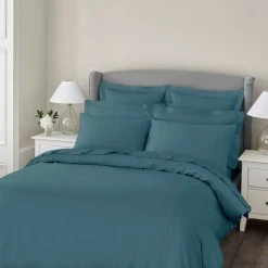 Cheap ❤️ Dorma Dorma 300 Thread Count 100% Cotton Sateen Dragonfly Teal Duvet Cover 😀