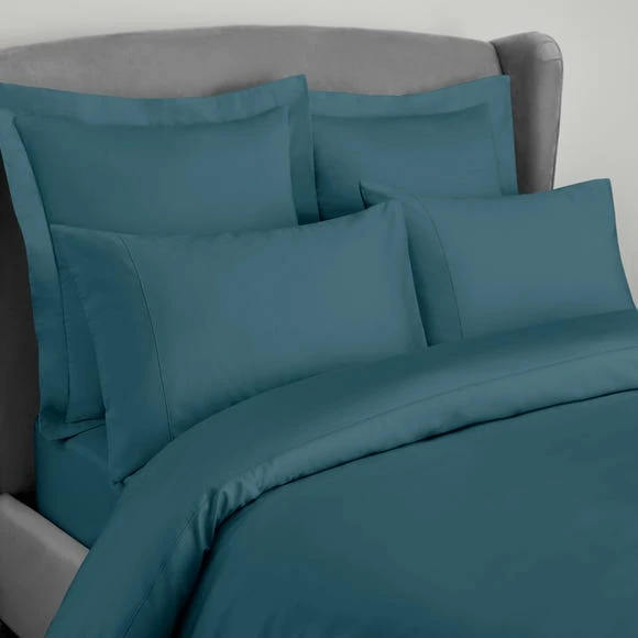 Cheap ❤️ Dorma Dorma 300 Thread Count 100% Cotton Sateen Dragonfly Teal Duvet Cover 😀 2 Cheap ❤️ Dorma Dorma 300 Thread Count 100% Cotton Sateen Dragonfly Teal Duvet Cover 😀 - Image 2