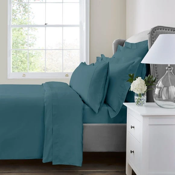 Cheap ❤️ Dorma Dorma 300 Thread Count 100% Cotton Sateen Dragonfly Teal Duvet Cover 😀 3 Cheap ❤️ Dorma Dorma 300 Thread Count 100% Cotton Sateen Dragonfly Teal Duvet Cover 😀 - Image 3