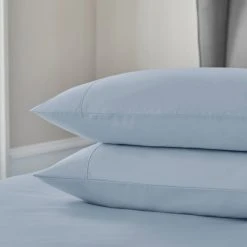 Top 10 ๐ Dorma Dorma 300 Thread Count 100% Cotton Sateen Plain Cuffed Pillowcase โ