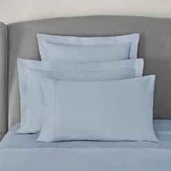 Top 10 🛒 Dorma Dorma 300 Thread Count 100% Cotton Sateen Plain Cuffed Pillowcase ⌛ -Dunelm Online Shop 30770623 alt04