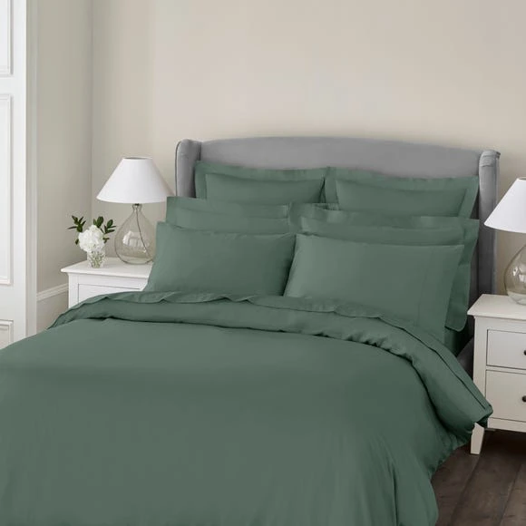Cheapest 👍 Dorma Dorma 300 Thread Count 100% Cotton Sateen Mallard Green Duvet Cover 🔔 1 Cheapest 👍 Dorma Dorma 300 Thread Count 100% Cotton Sateen Mallard Green Duvet Cover 🔔