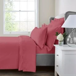 Brand new 💯 Dorma Dorma 300 Thread Count 100% Cotton Sateen Slate Rose Duvet Cover ✨ -Dunelm Online Shop 30770682 alt02
