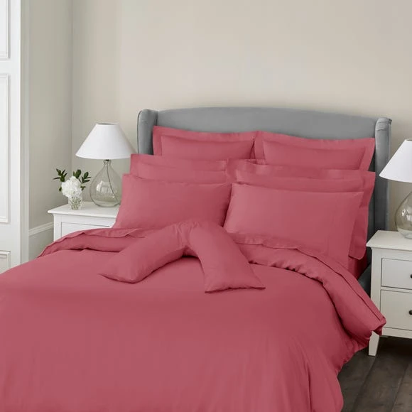 Budget ✨ Dorma Dorma 300 Thread Count 100% Cotton Sateen Plain V-Shaped Pillowcase ⭐ 1 Budget ✨ Dorma Dorma 300 Thread Count 100% Cotton Sateen Plain V-Shaped Pillowcase ⭐