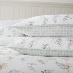 Budget 👍 Dorma Dorma Beatrice 100% Cotton Standard Pillowcase Pair 🎉