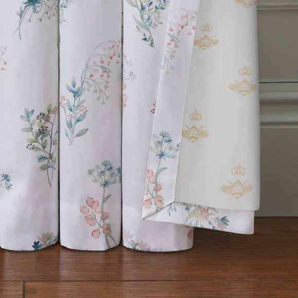 Cheap 😍 Dorma Dorma Beatrice Pink Blackout Pencil Pleat Curtains 😀 3 Cheap 😍 Dorma Dorma Beatrice Pink Blackout Pencil Pleat Curtains 😀 - Image 3