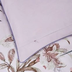 Coupon 👍 Dorma Dorma Lillian 100% Cotton Duvet Cover and Pillowcase Set 🥰 -Dunelm Online Shop 30772227 alt05