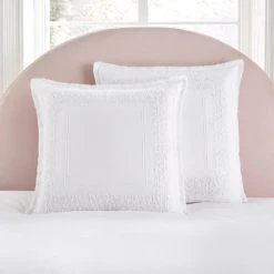 New ⭐ Dorma Purity Dorma Purity Burley 100% Cotton Continental Pillowcase 👍