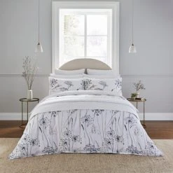 Best Pirce โค๏ธ Dorma Purity Dorma Purity Meadow 100% Cotton Duvet Cover and Pillowcase Set ๐