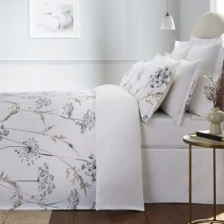 Best Pirce ❤️ Dorma Purity Dorma Purity Meadow 100% Cotton Duvet Cover and Pillowcase Set 😍 -Dunelm Online Shop 30772247 alt02