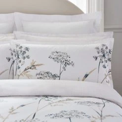 Best Pirce ❤️ Dorma Purity Dorma Purity Meadow 100% Cotton Duvet Cover and Pillowcase Set 😍 -Dunelm Online Shop 30772247 alt03