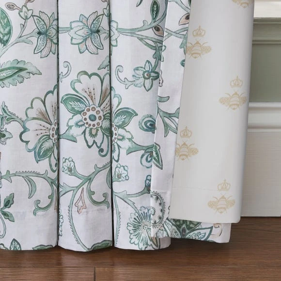 Flash Sale ✔️ Dorma Dorma Winterbourne Green Blackout Eyelet Curtains ✨ 3 Flash Sale ✔️ Dorma Dorma Winterbourne Green Blackout Eyelet Curtains ✨ - Image 3