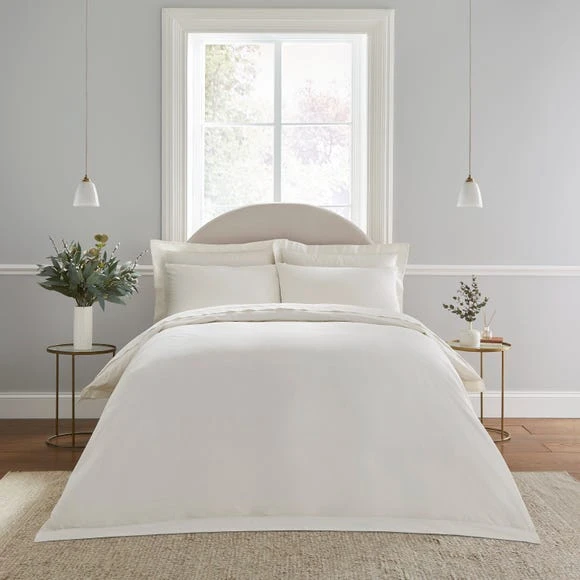 New 🤩 Dorma Dorma Tencel Ivory Duvet Cover ❤️ 1 New 🤩 Dorma Dorma Tencel Ivory Duvet Cover ❤️