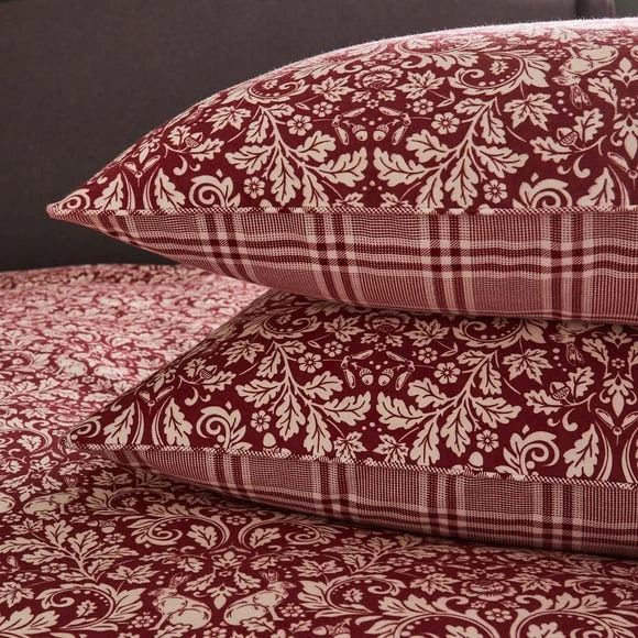 Flash Sale ⌛ Dorma Dorma Oakwood 100% Brushed Cotton Duvet and Pillowcase Set ⌛ 5 Flash Sale ⌛ Dorma Dorma Oakwood 100% Brushed Cotton Duvet and Pillowcase Set ⌛ - Image 5