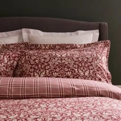 Hot Sale ⌛ Dorma Dorma Oakwood 100% Brushed Cotton Oxford Pillowcase Pair 🌟 -Dunelm Online Shop 30775493 alt03