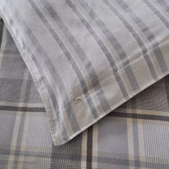Coupon 😉 Dorma Dorma Heritage Check 100% Brushed Cotton Continental Pillowcase Set 🔔 -Dunelm Online Shop 30776066 alt02